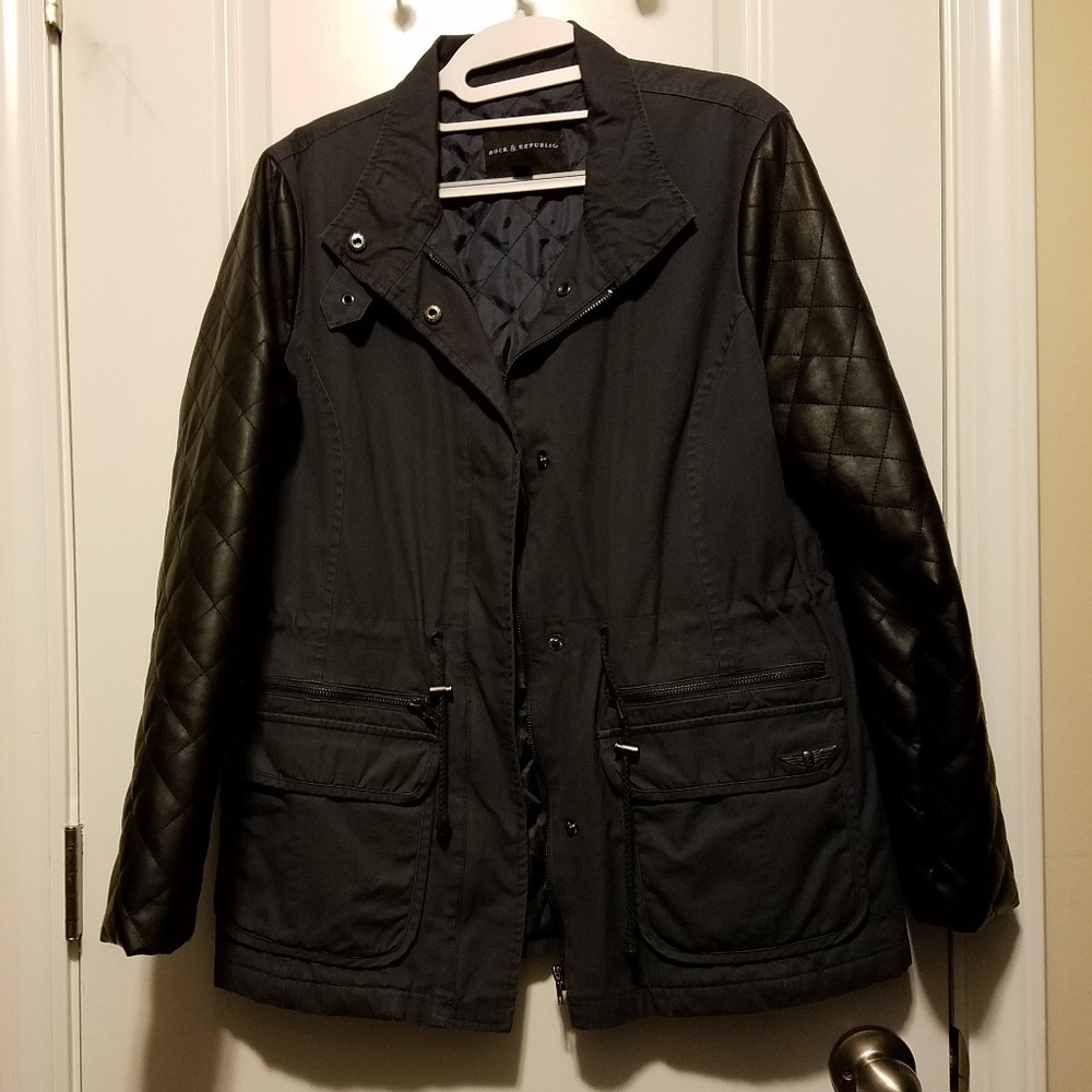 Rock & Republic Anorak Utility Jacket - Size L
